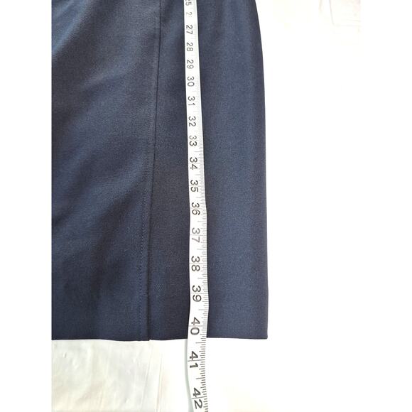 Maggy London Black Illusion Sheath Dress Size 12 Dressy Cocktail Wedding Classic - Picture 11 of 11